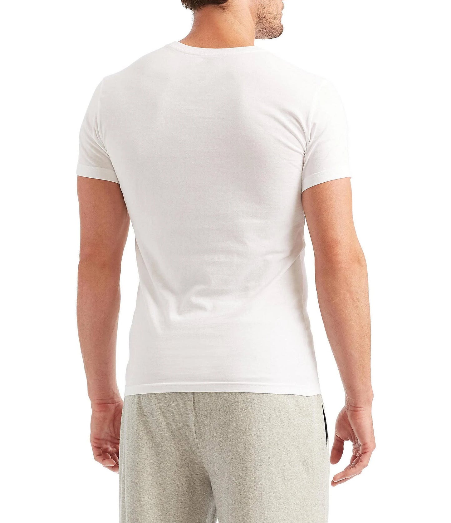 Polo Ralph Lauren Men's Slim Fit Cotton Crews Undershirt 2pk Color White Size S