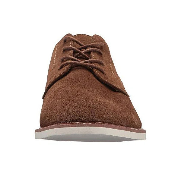 Tommy Hilfiger Men's Garson Oxford Color Medium Brown Suede Size 10.5M