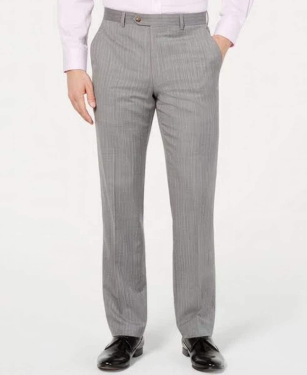 Lauren Ralph Lauren Men's Classic-Fit UltraFlex Stretch Suit Pants Color Light Grey W42xL32