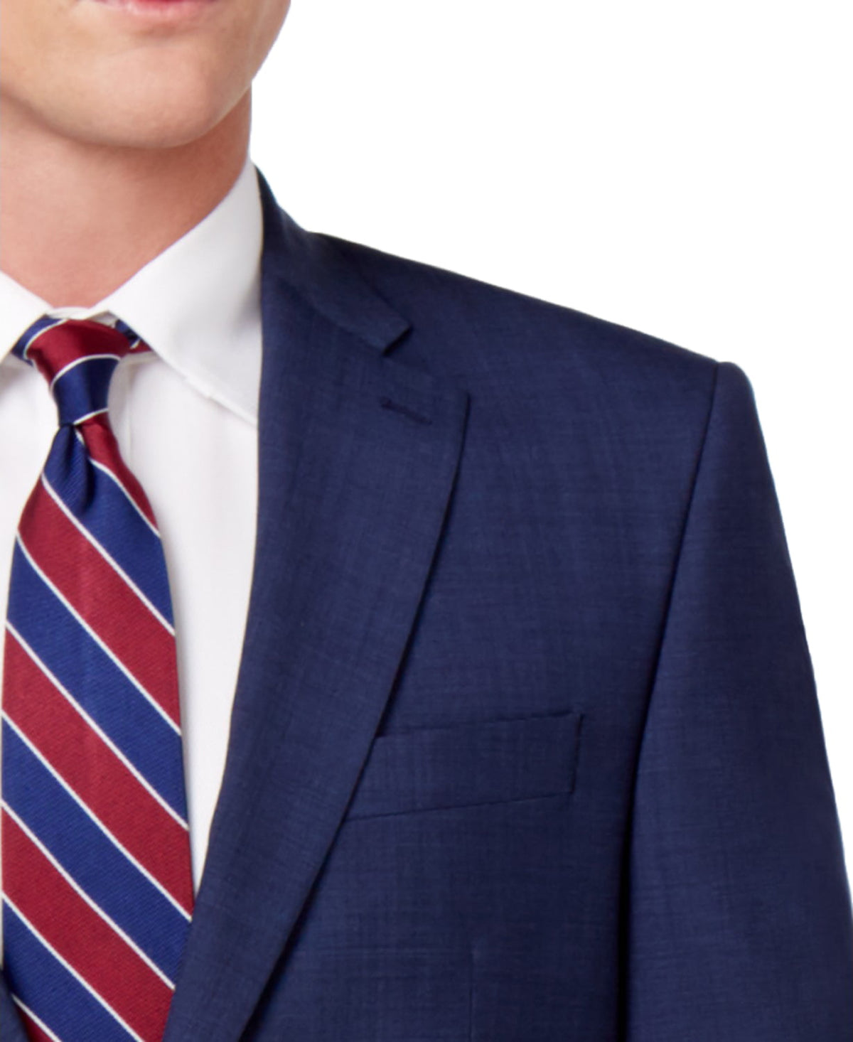 LAUREN RALPH LAUREN Men's Wool Business Two-Button Blazer Navy Size 40L