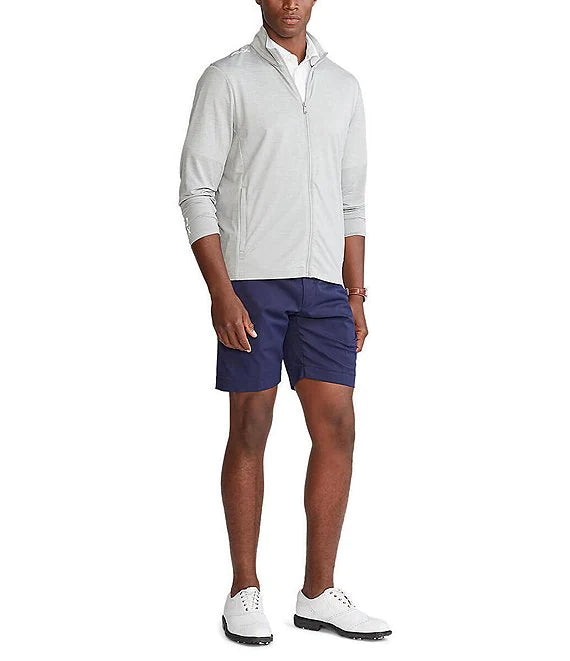 Polo Ralph Lauren Men's RLX Golf Long-Sleeve Stretch Mesh Jacket Color Gray Size 2XL