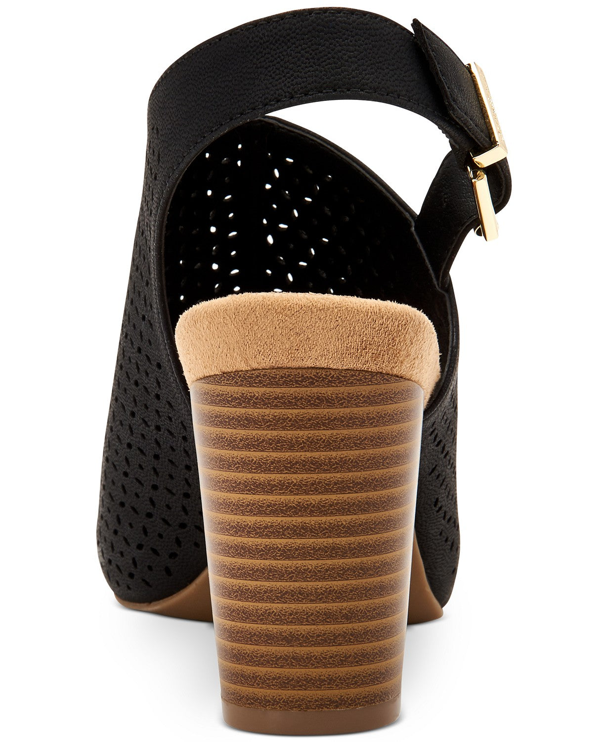 Giani Bernini Women's Jabril Memory Foam Shooties Color Black Perforations Size 8.5M