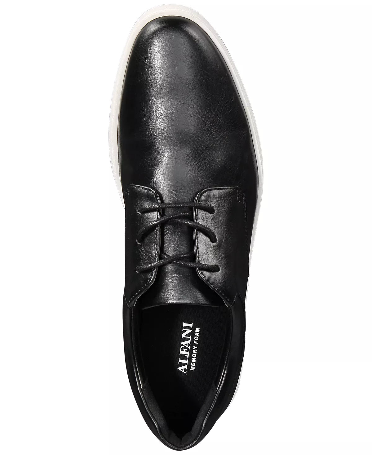 ALFANI Men's Elston Lace-Up Oxford Sneakers Color Black Size 10.5M