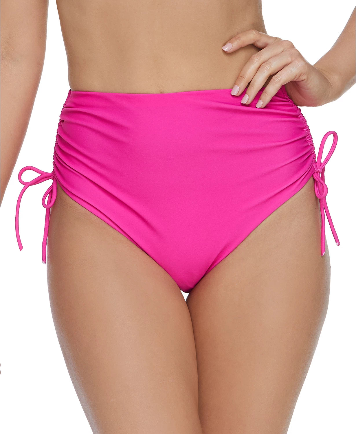 Raisins Pretty Dayz Isla Side-Tie Bikini Bottoms Color Pink Size M