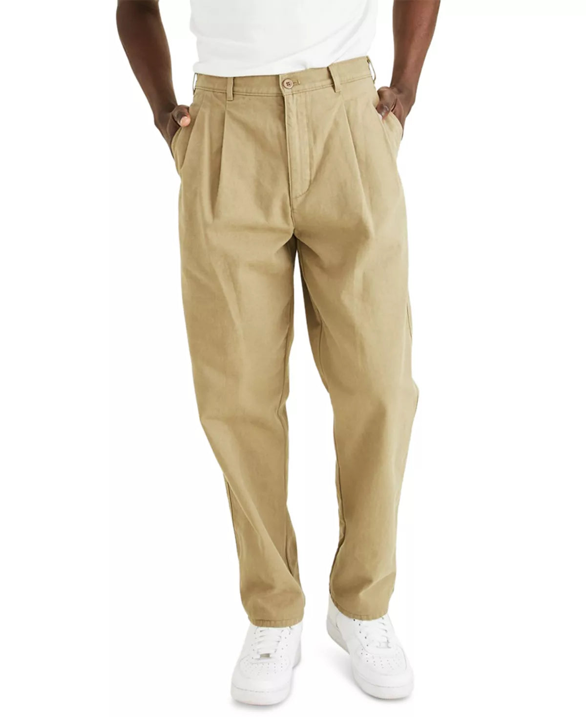 Dockers Men's Original Classic-Fit Khaki Pants Color New British Khaki W38xW32
