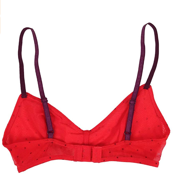 DKNY Women's Lightweight Mesh Bralette, Wirefree Size: S