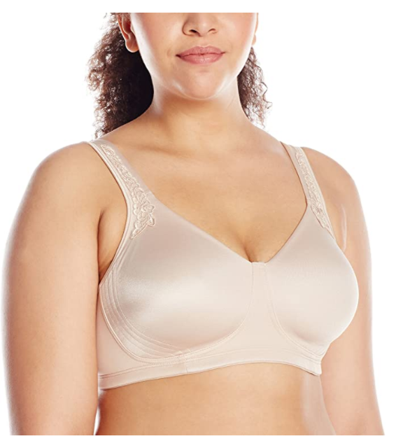 Playtex Women's 18 Hour Breathably Cool w/ Cushioned Comfort Strap Full Coverage Bra US4E78 Size: 40B