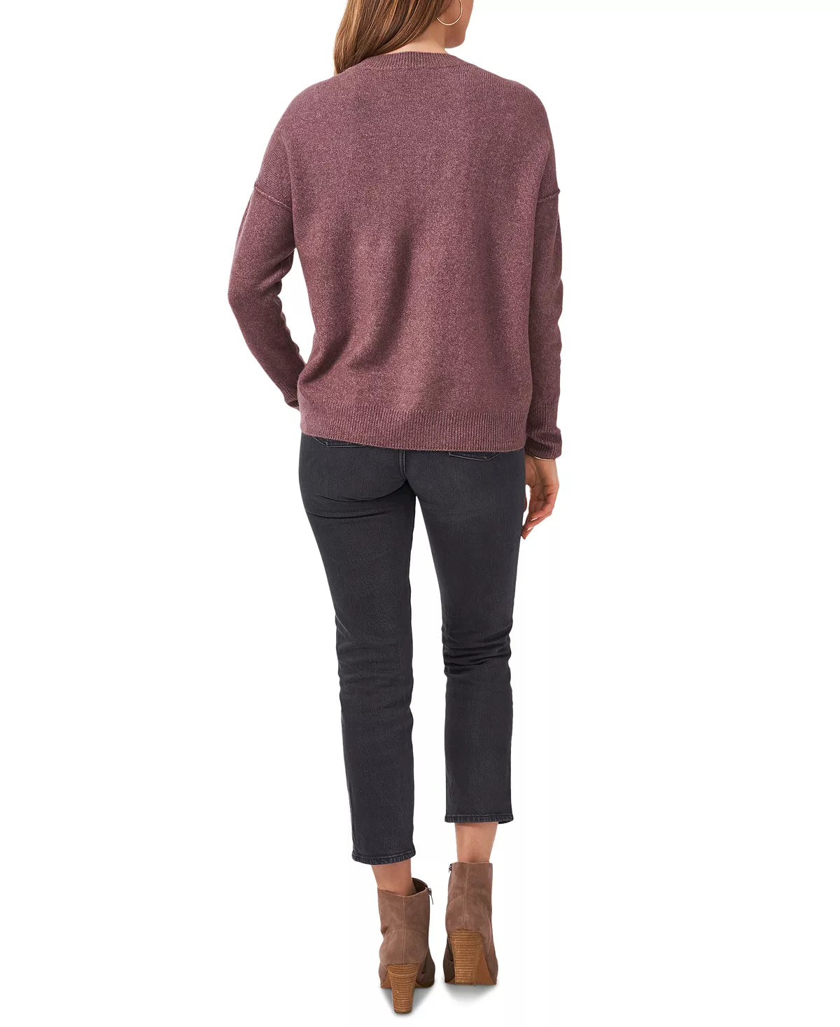 VINCE CAMUTO Womens Long Sleeve Extend Shoulder Sweater Color Cuddle Size XXS