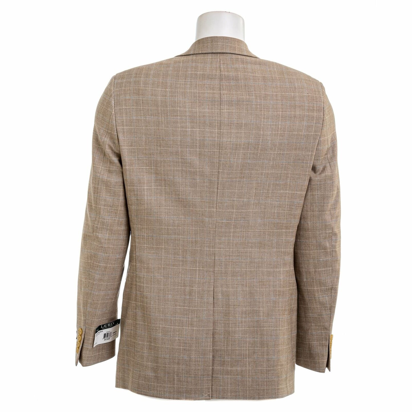 LAUREN RALPH LAUREN Men's Lexington Ultra Flex Suit Jacket Blazer Color Tan Size 36R