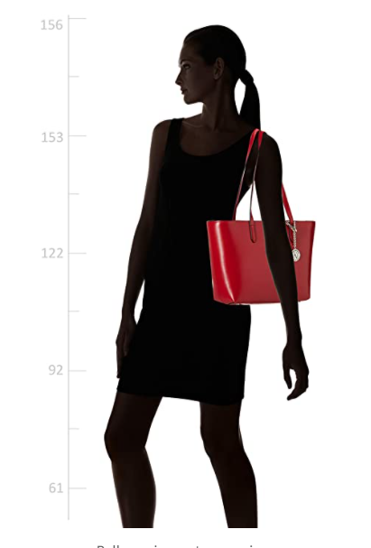 DKNY Bryant Md Shop Tote Bright Red