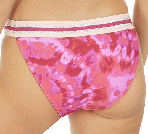 Hula Honey Women's Tie Dye Hana Beach Printed Bikini Swim Bottom