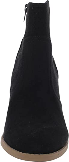 Sun + Stone Womens Adrien Perfed Booties Color Black Size 10M