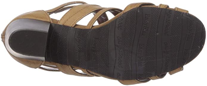 Easy Street Women's Amaze Dress Sandals Color Cognac Size 11M