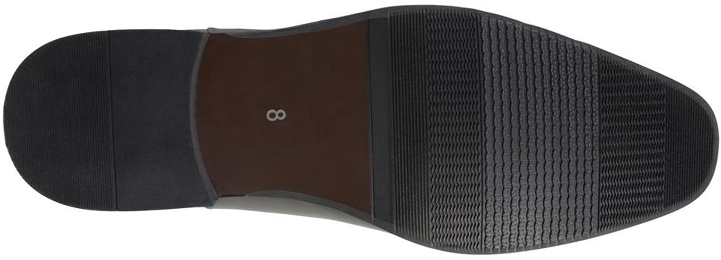 Vance Co. Men's Cole Plain Toe Oxford Color Gray Size 10M