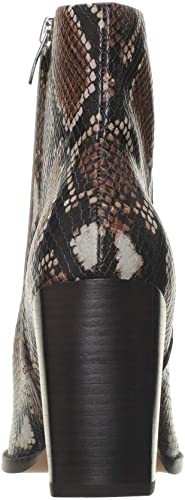 NINE WEST Women's Bryson Leather Pointed Toe Ankle Boots Color Brown Size 10M