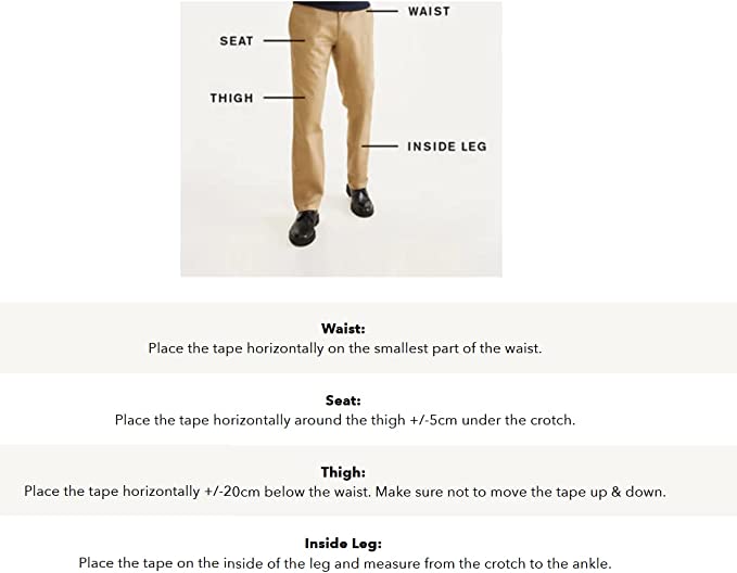 Dockers Men's Classic Fit Easy Khaki Pants Color Cloud Size W32xL32