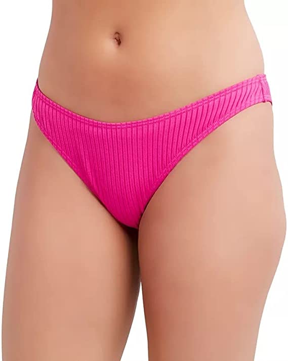 BCBGeneration Standard Scoop Pant Swimsuit Bottoms Color Pink Size S