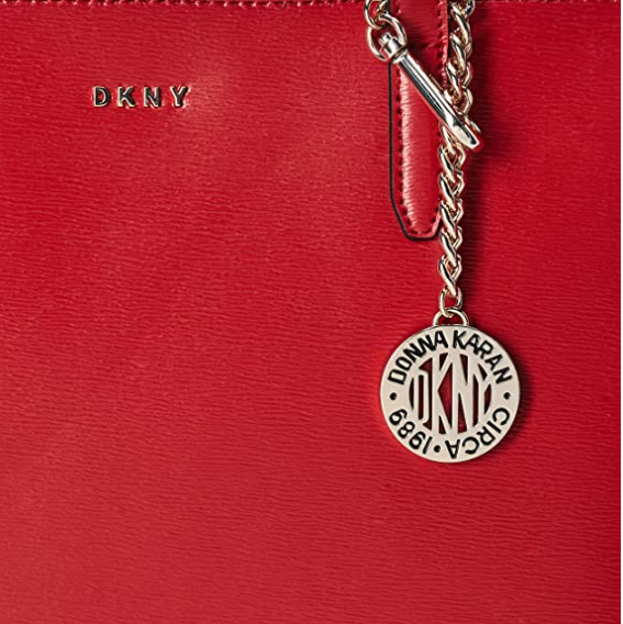 DKNY Bryant Md Shop Tote Bright Red