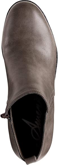 American Rag Womens Cadee Solid Ankle Booties  Color Grey Size 5M