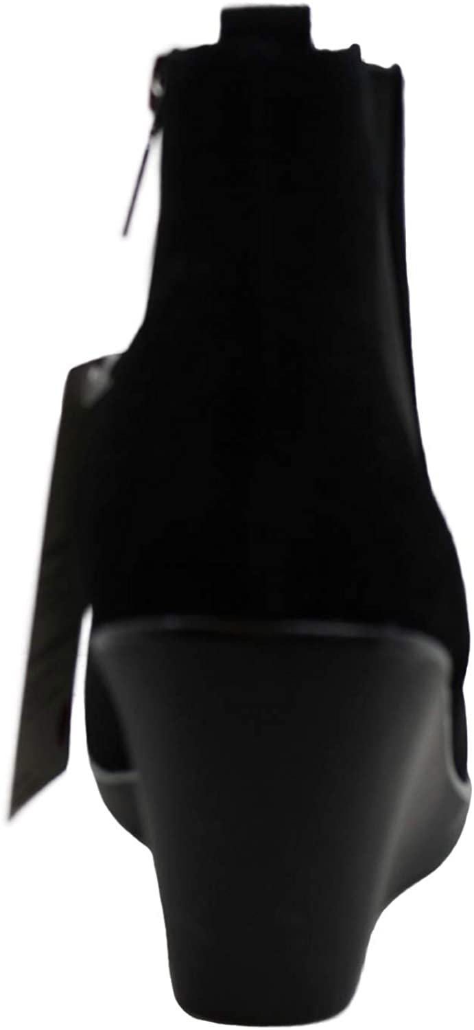 Aqua College Womens Courtney Fabric Almond Toe Ankle Fashion Boots Size 9.5M