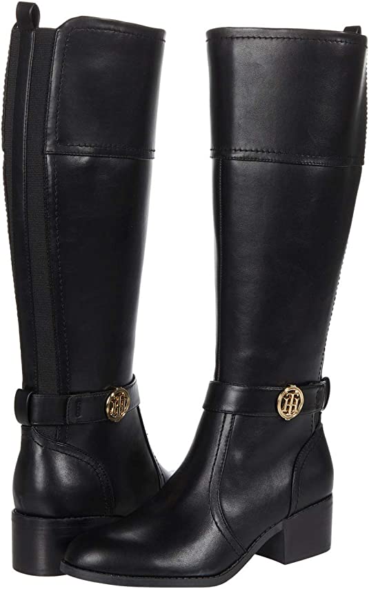 Tommy Hilfiger Womens Dryft Boot Color Black Size 6M