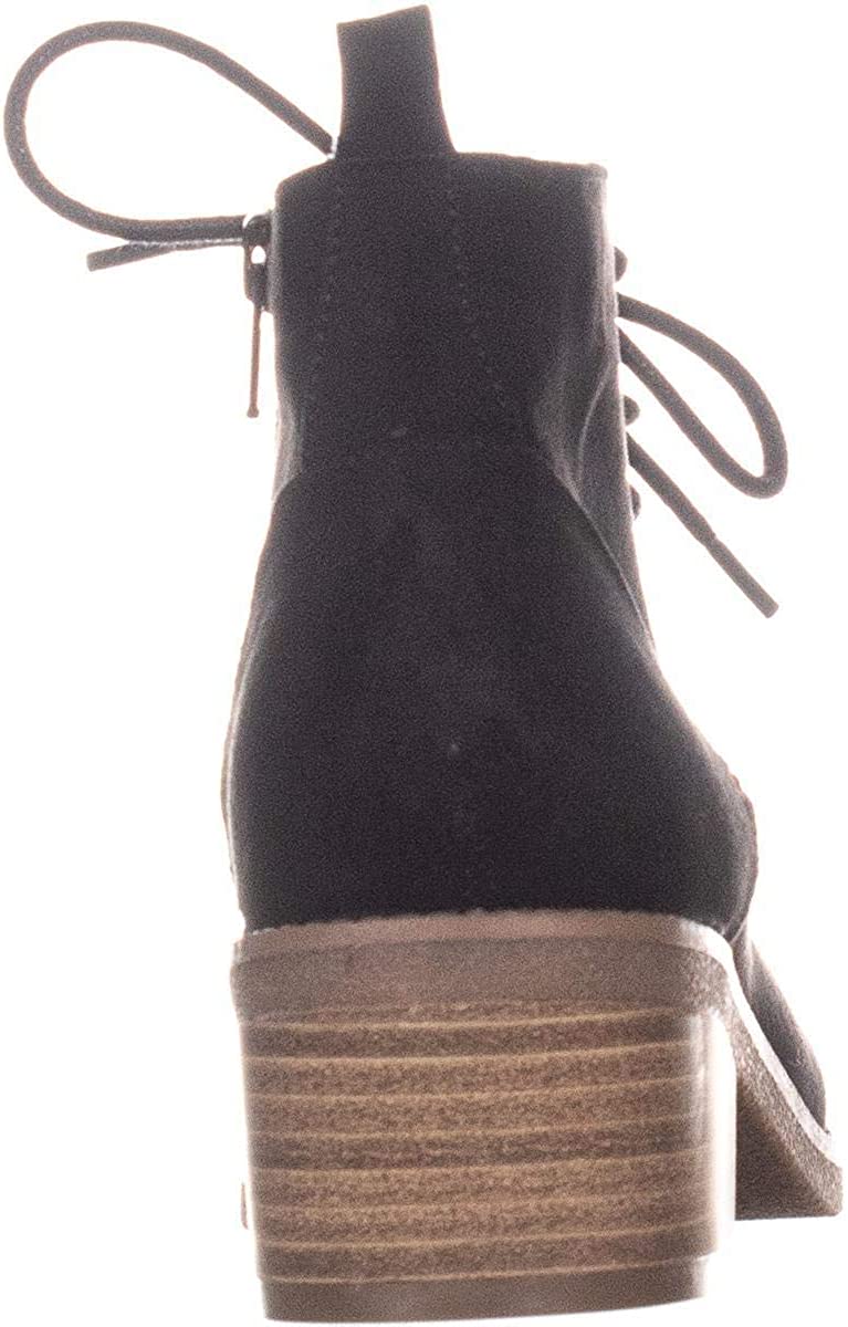 Style Co Rizio Lace-Up Ankle Booties Color Black Size 8M