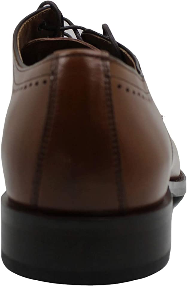 Johnston & Murphy Men's Sanborn Cap-Toe Lace-Up Color Tan Size 10M