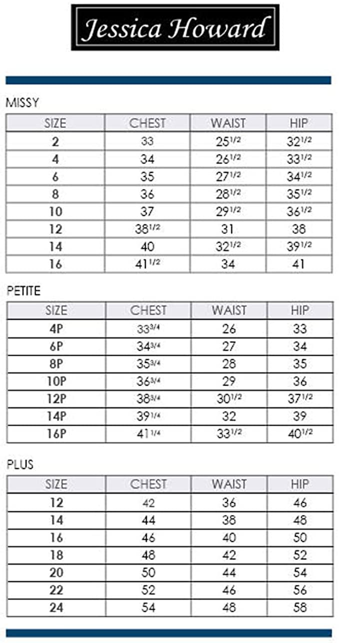 Jessica Howard Women’s Petite Floral Illusion Fit Flare Dress Size 10P