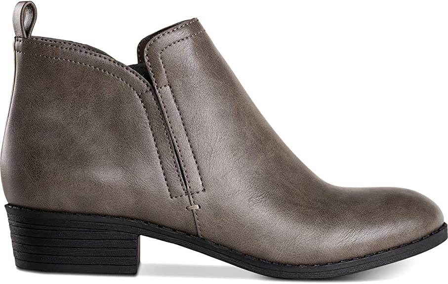 American Rag Womens Cadee Solid Ankle Booties  Color Grey Size 5M