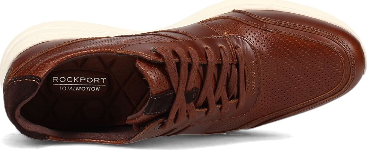 Rockport Men's Casual and Fashion Sneakers Color Tan Size 10.5M
