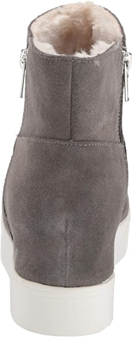 Steve Madden Women's Wanda Sneaker  Color Gray Suede Size 10M