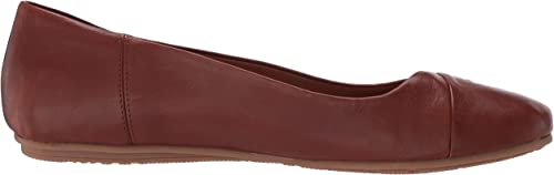 ZODIAC Women's Sadie Ballet Flat Color Cognac Size 11M