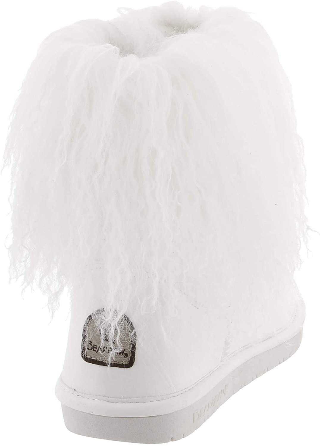 BEARPAW Women's Boo Boot Color White Size 9M