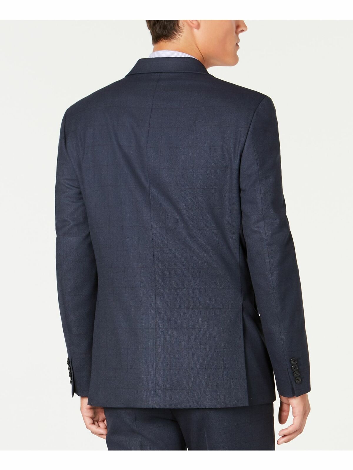 Alfani Men’s Slim Fit Stretch Check Suit Separate Size 40L