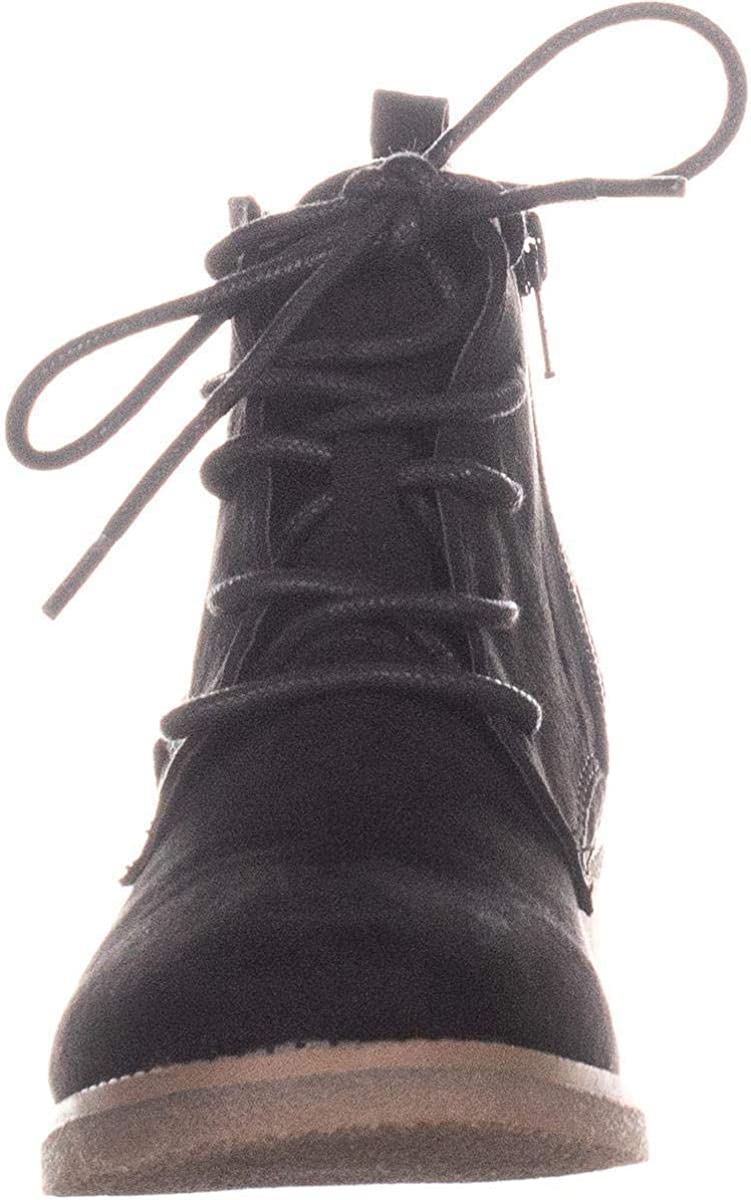 Style Co Rizio Lace-Up Ankle Booties Color Black Size 8M