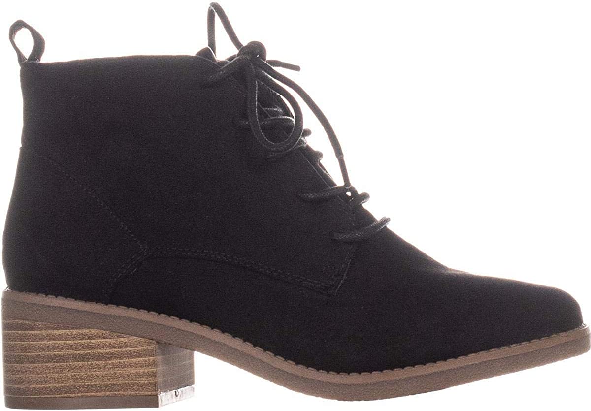 Style Co Rizio Lace-Up Ankle Booties Color Black Size 8M