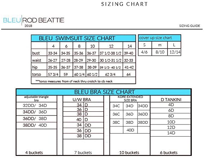 Bleu Rod Beattie Womens Swimwear Bikini Bottom Multicolor Size 8