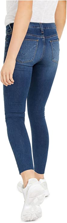 Hudson Jeans Raw-Hem Skinny Jeans Color Temple Cit Size 25