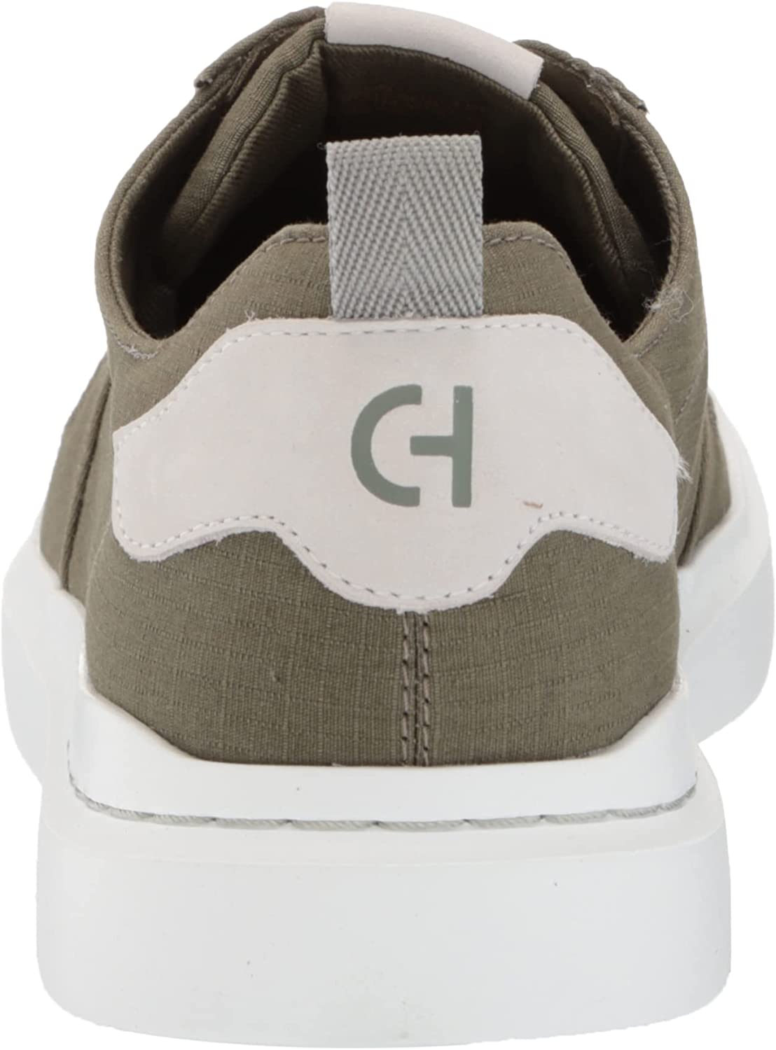 Cole Haan Mens GrandPro Rally Court Canvas Court Sneakers Color Dusty Olive White Size 9.5M