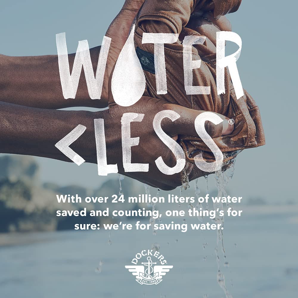 Dockers Men's Classic Fit Easy Pleated Khaki Pants Color Dark Pebble 44Wx30L