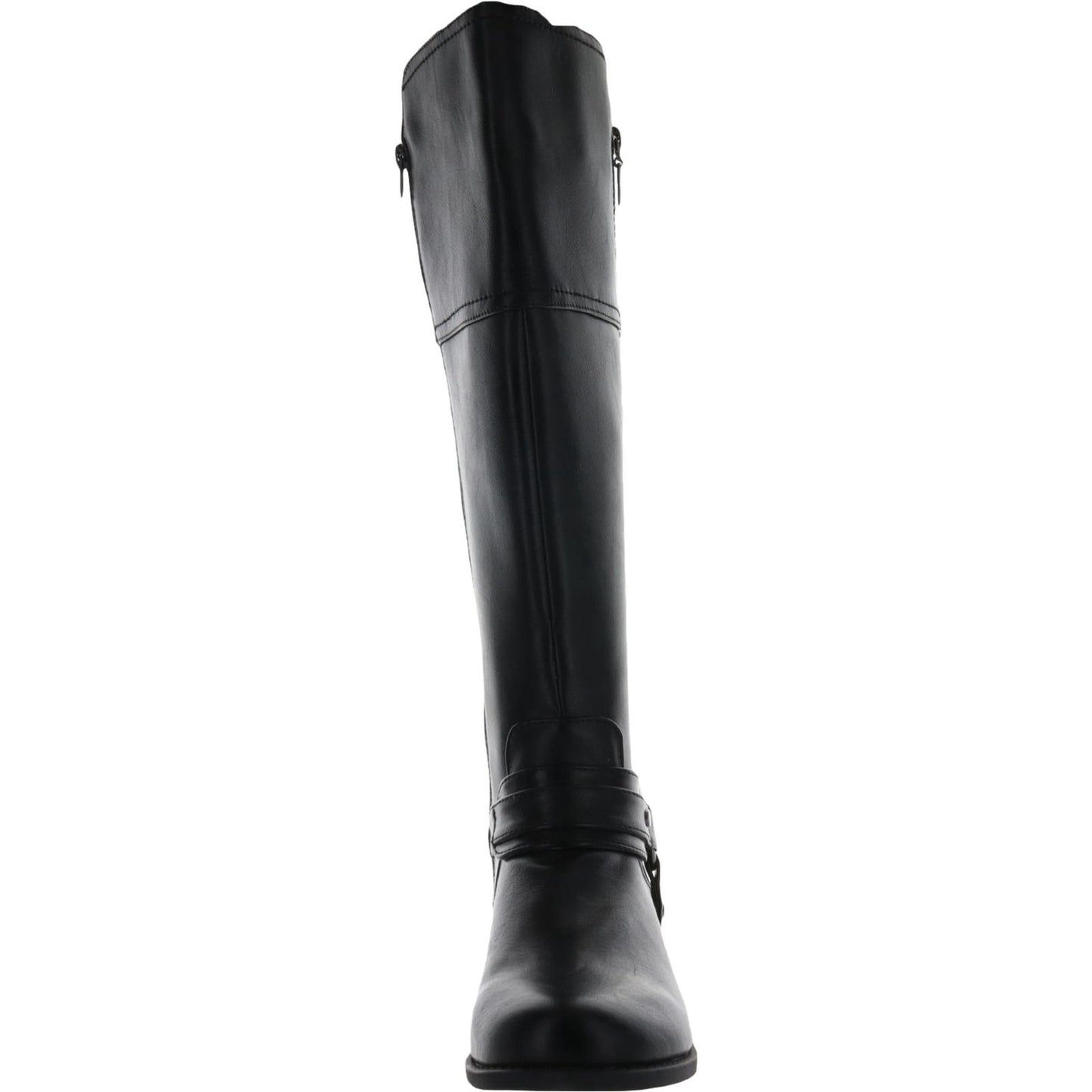 GBG Los Angeles Womens Harlea Wide Calf Riding Boots Color Black Size 7.5M WC