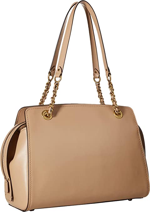 COACH Refined Calf Leather Parker Carryall Color B4/Beechwood One Size