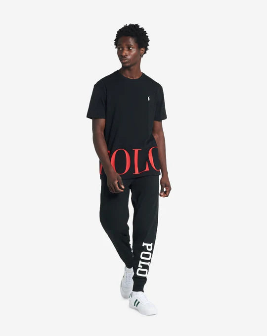 Polo Ralph Lauren Mens Classic-Fit Logo T-Shirt Color Polo Black Size M