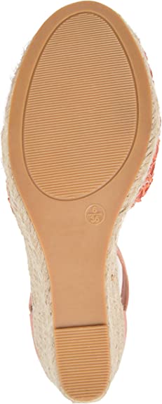 Journee Collection Women's Sierra Espadrille Sandals Color Pink Size 10M