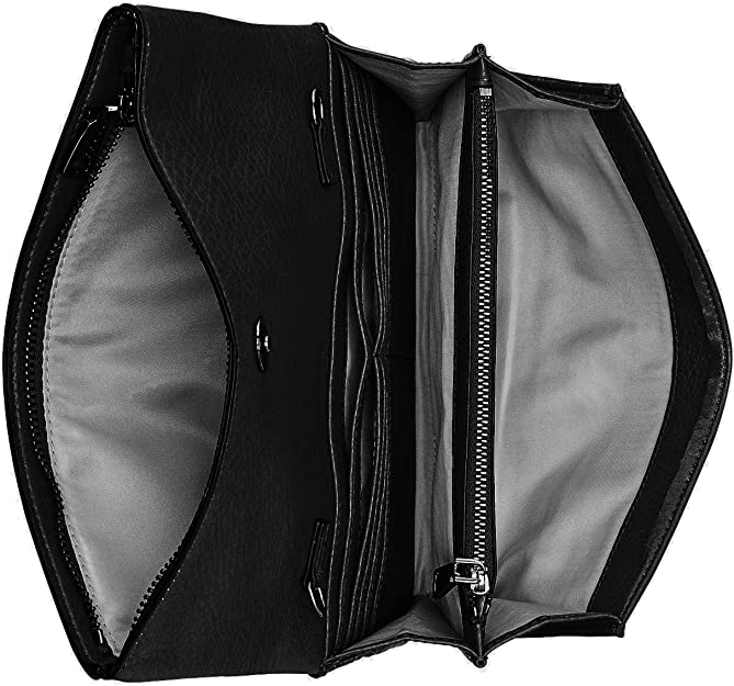 I.N.C. Averry Tunnel Convertible Crossbody Color Black