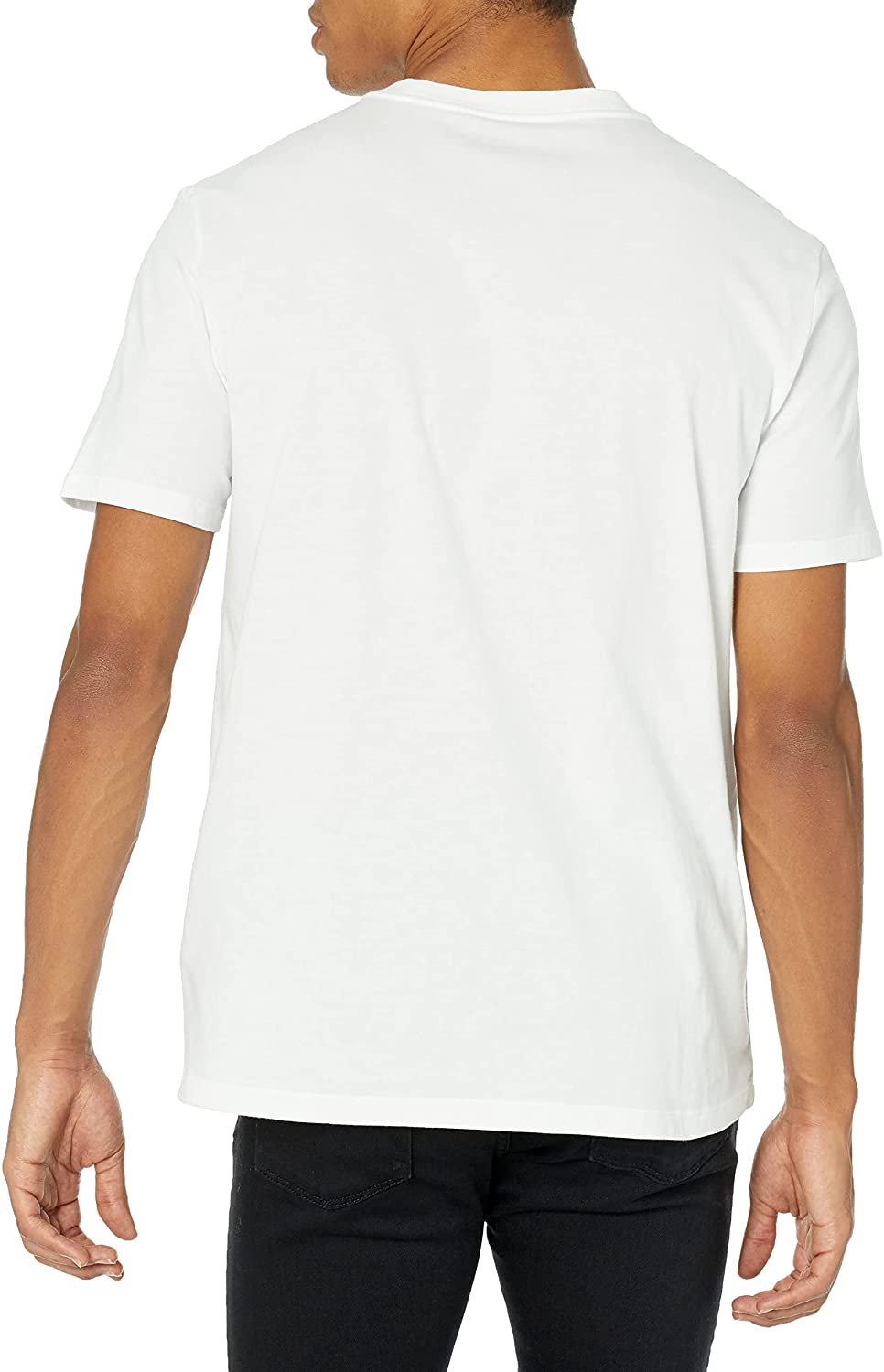 Calvin Klein Men's Ck Ny Logo Crewneck T-Shirt Color Brilliant White Size M