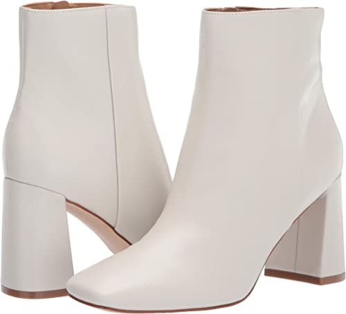 Marc Fisher Women's Fellie Fashion Boot Color Ivory Leather Size 7.5M