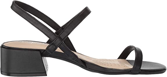 Kenneth Cole New York Maisie Low Heeled Sandal Color Black Size 6.5M