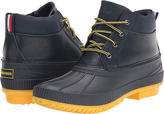 Tommy Hilfiger Men's Celcius2 Rain Boot Color Dark Blue Size 11M