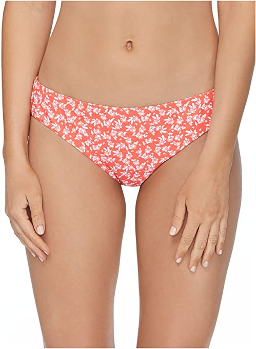 Raisins Women's Printed Swim Club Saturday Bikini Swimsuit Bottom Color Orange Size L
